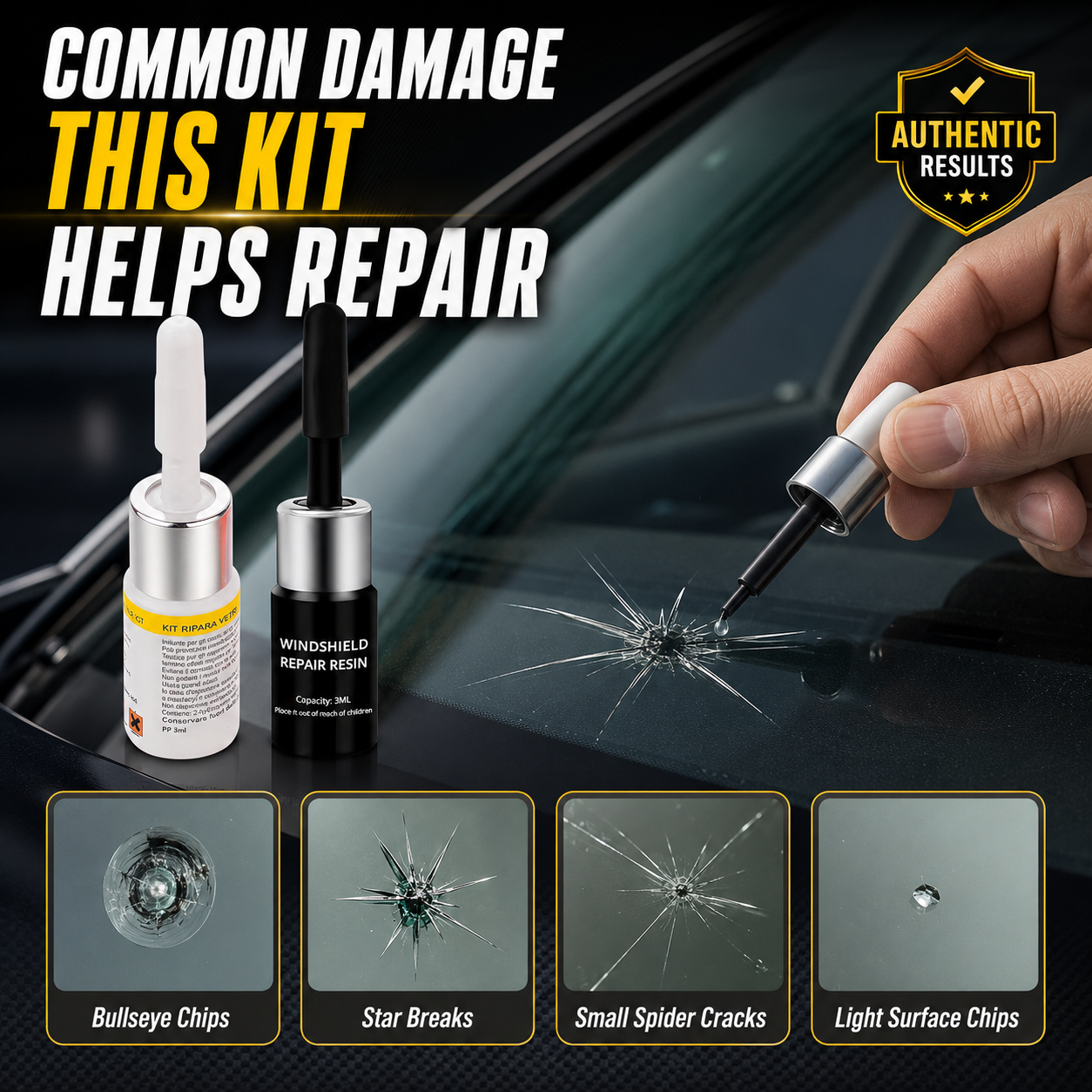CarPoint™ Windshield Cracked Repair