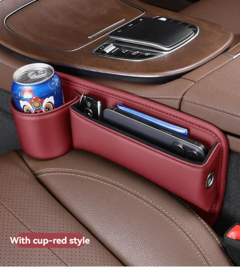 🔥HOT SALE 50% OFF 💖Car leather cup holder gap bag