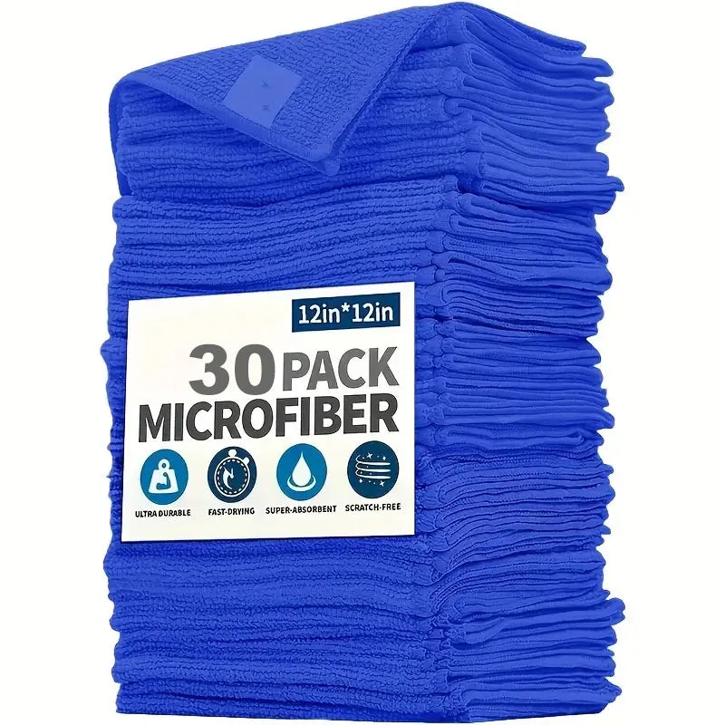 Microfiber Towels + Detailing Pad