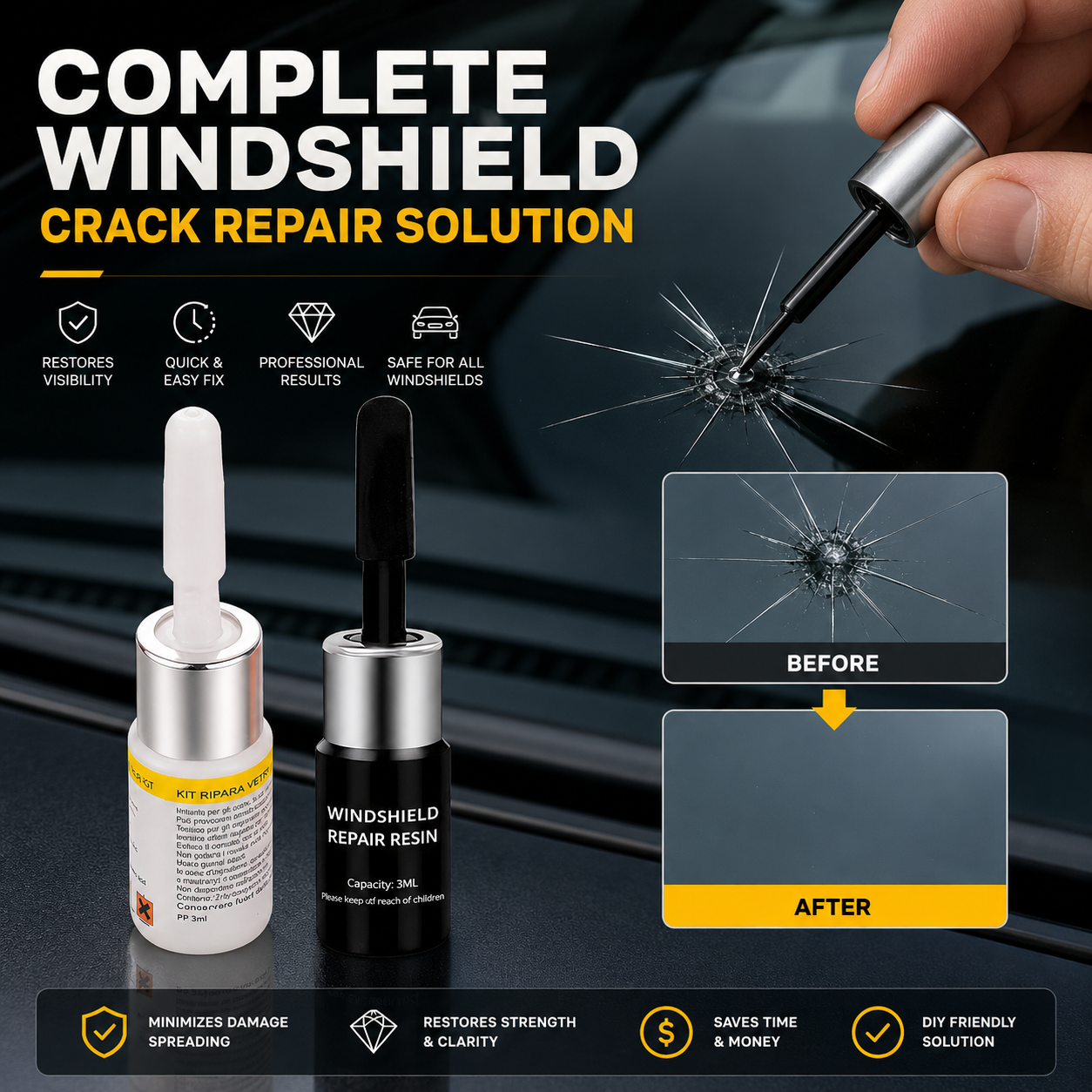 CarPoint™ Windshield Cracked Repair